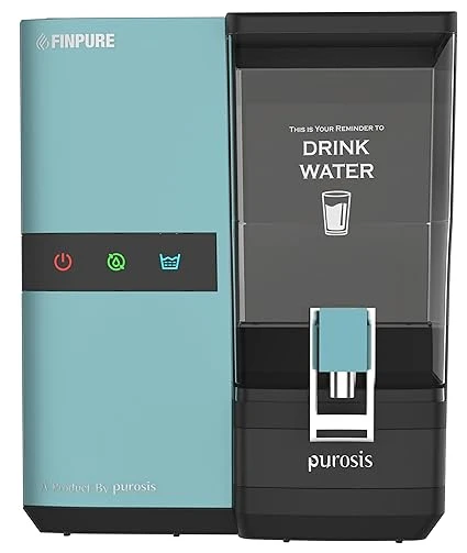 Finepure NF Water Purifier Alkaline + Copper + NF+ LED UV + Zinc + TDS Controller | 10L Storage | 9-Stage Purification | Ideal for Home & Office | below 700 TDS only - 5